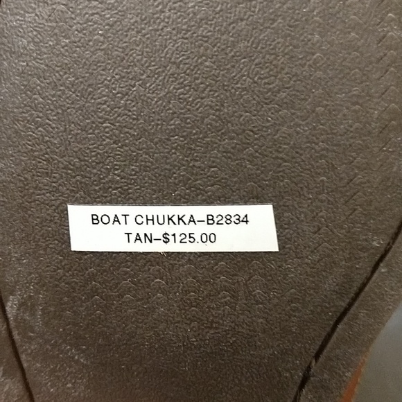 New $125 8M SPERRY for J Crew boat chukka shoes - Picture 4 of 4